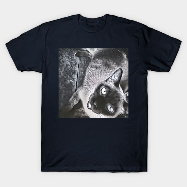 ART SIAMESE T-Shirt by CATUNIVERSE